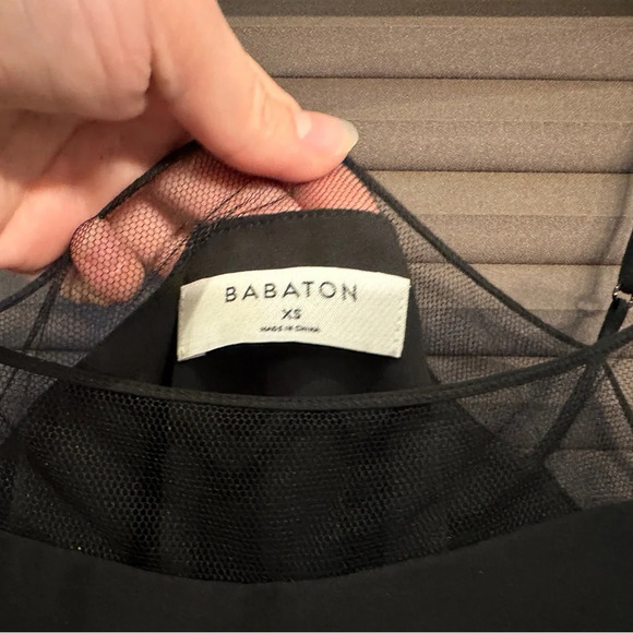 Aritzia Babaton black Galen Camisole Tank| size xs - Picture 3 of 5